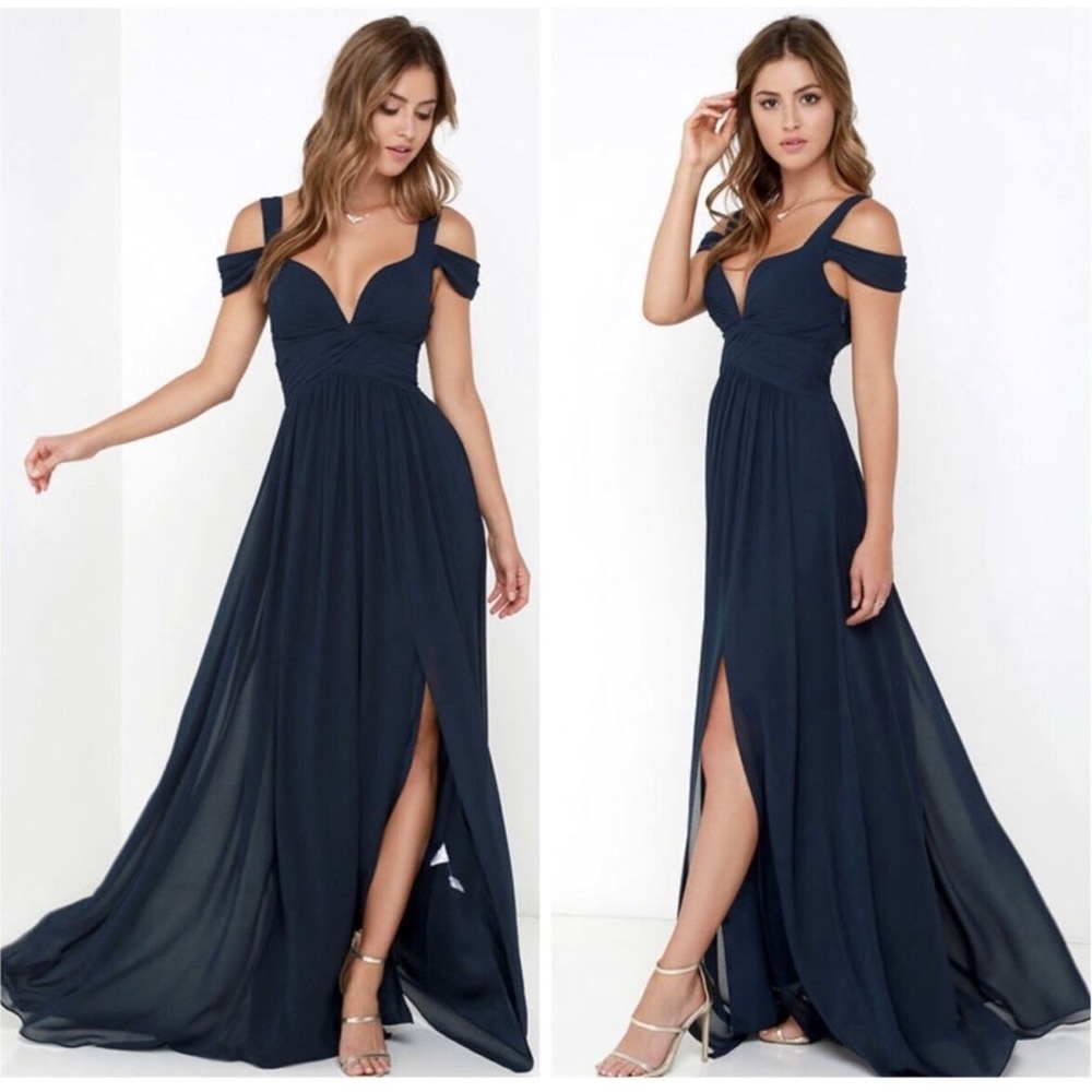 BARIANO Ocean of Elegance Maxi Dress